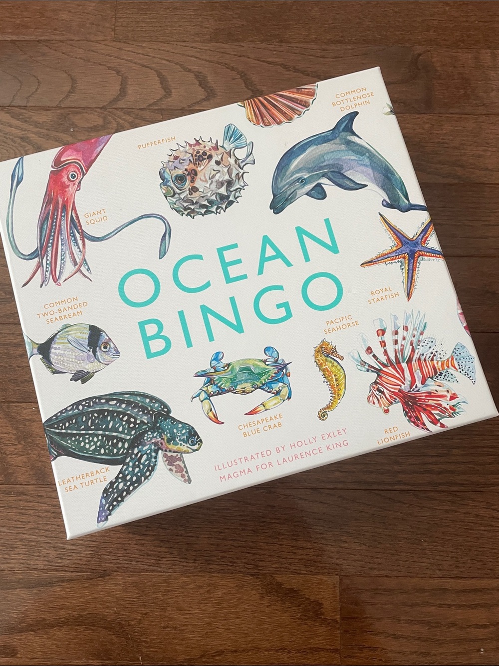 Ocean Bingo Family Board Game
